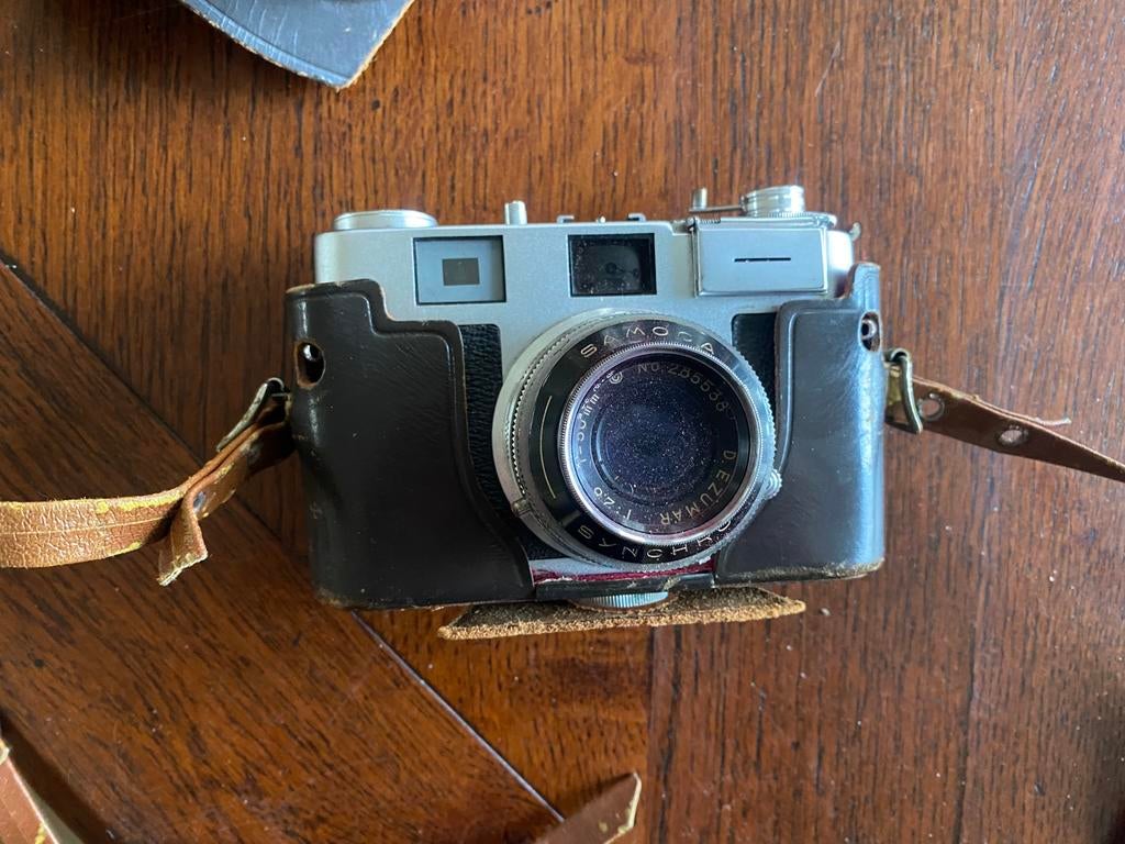 Vintage fotocamera, Audio, Tv en Foto, Fotocamera's Analoog, Ophalen of Verzenden, Gebruikt, Overige Merken