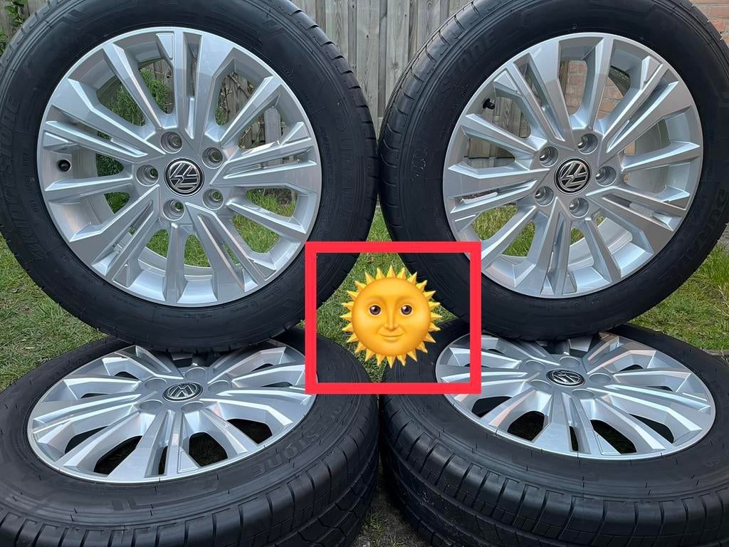 NIEUWE  17” orig Vw transporter T6.1 T6 T5 T7 Bridgestoni z., Banden en Velgen, Nieuw, 17 inch, Ophalen of Verzenden