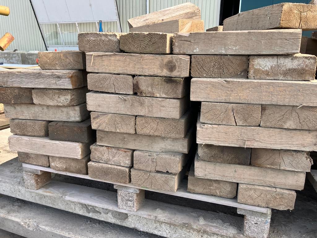 Houtenbalkjes, Ophalen, Zo goed als nieuw, Minder dan 180 cm, Planken