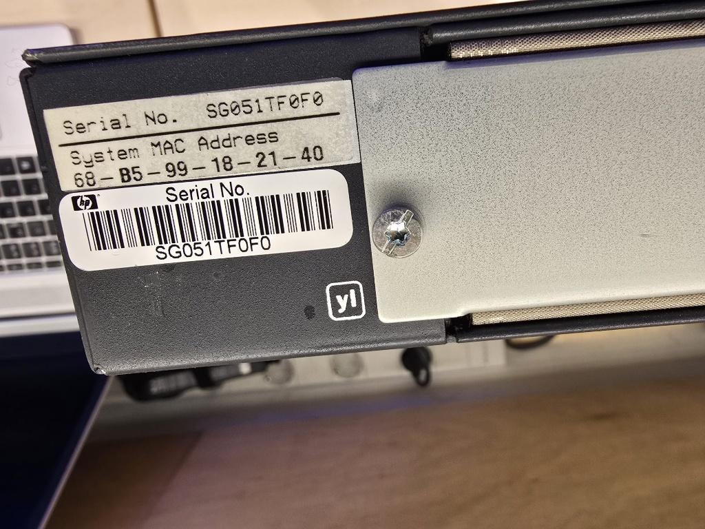 HP Switch JG927A, JethroMeijers, Refurbished, Ophalen of Verzenden, Info@jethromeijer.com
