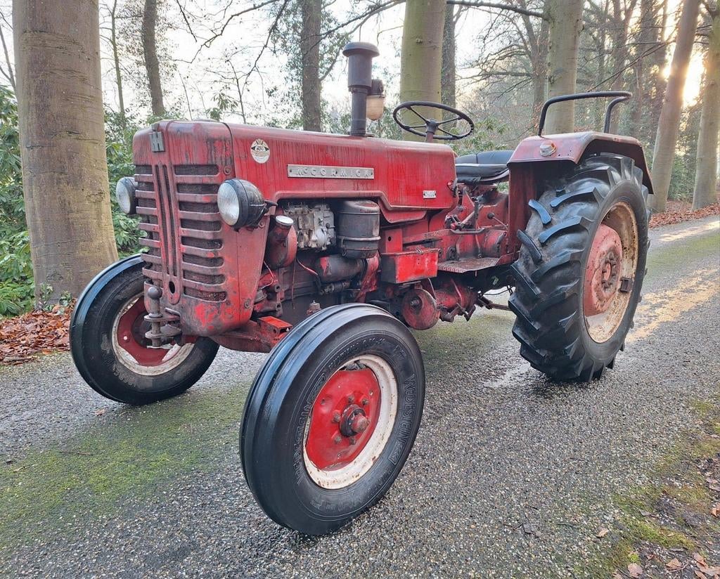 Mc cormick D 430, Ophalen