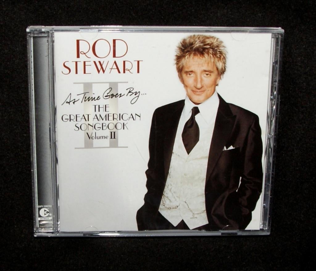 Rod Stewart - As Time Goes By... - The Great American Songbo, Ophalen of Verzenden, 1980 tot heden, Zo goed als nieuw, Jazz