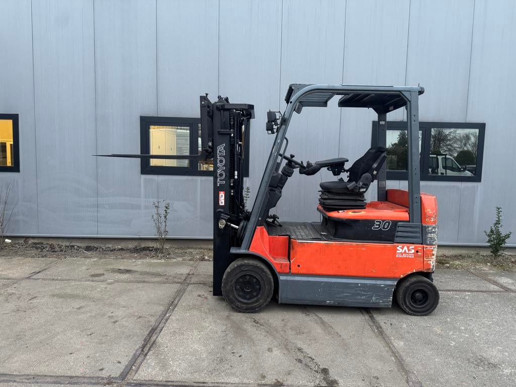 Toyota 7FBMF30 elektrische heftruck 3 ton 430 cm hefhoogte, Ophalen, 3000 tot 4000 kg, Heftruck, Toyota