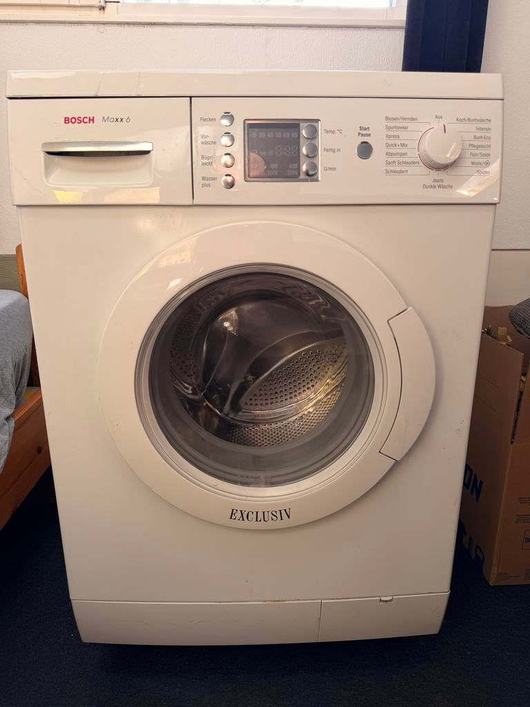 Bosch Maxx 6 Wasmachine, Witgoed en Apparatuur, Wasmachines, Ophalen, Gebruikt, Voorlader, Kort programma