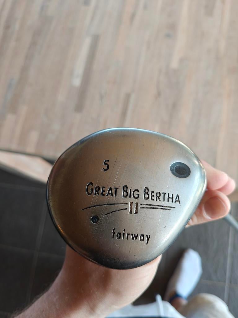 Great Big Bertha Houten 5 Fairway Wood Lady Flex Shaft, Ophalen of Verzenden, Gebruikt, Club, Callaway