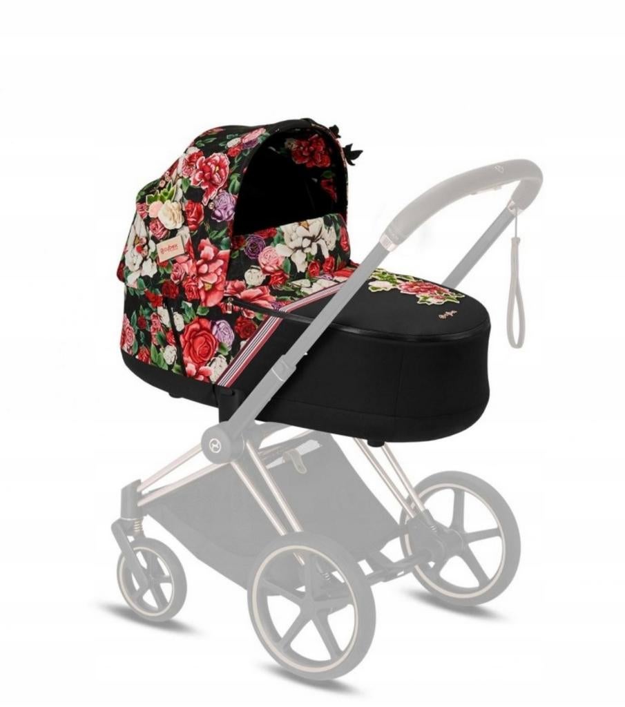 Cybex Priam  reiswieg 2.0  Spring Blossom Dark, Ophalen, Zo goed als nieuw, Overige merken