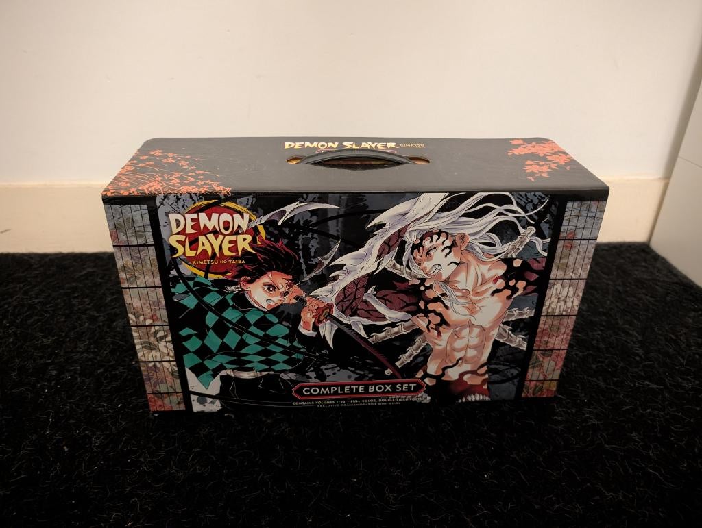 Demon Slayer manga box set, Complete serie of reeks, Ophalen of Verzenden, Gelezen, Japan (Manga)