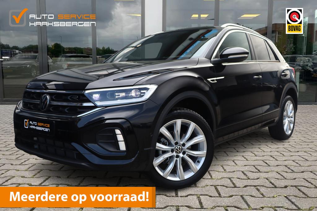 Volkswagen T-Roc 1.5 TSI R-Line | ACC | Camera | Keyless |, Zwart, 4 cilinders, 150 pk, Alcantara