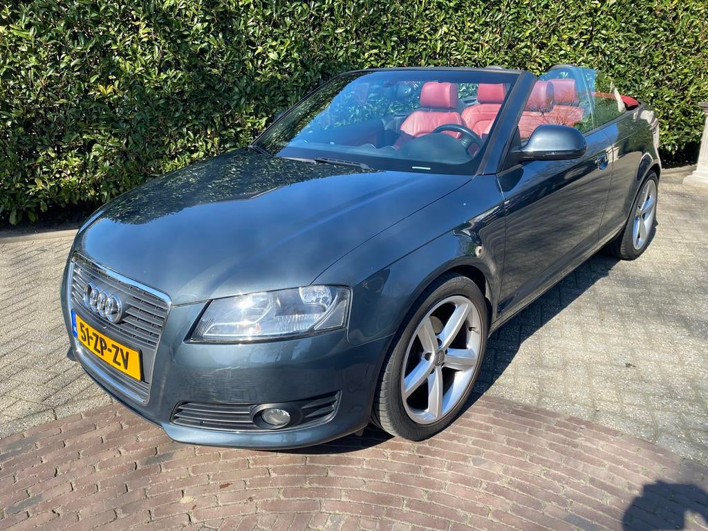 Audi A3 1.8 Tfsi Cabriolet 118KW 2008 Grijs, Auto's, Voorwielaandrijving, 4 cilinders, Cabriolet, Handgeschakeld