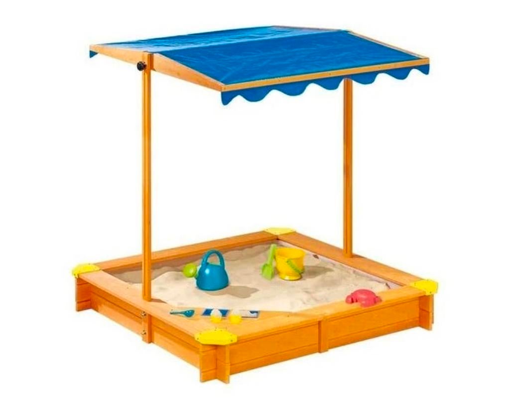 Zandbak met zonnescherm, Ophalen, Zo goed als nieuw