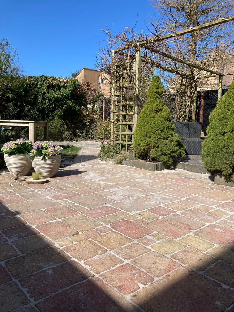Terras en oprit reiniging, Ophalen of Verzenden, Zo goed als nieuw, Beton, Terrastegels