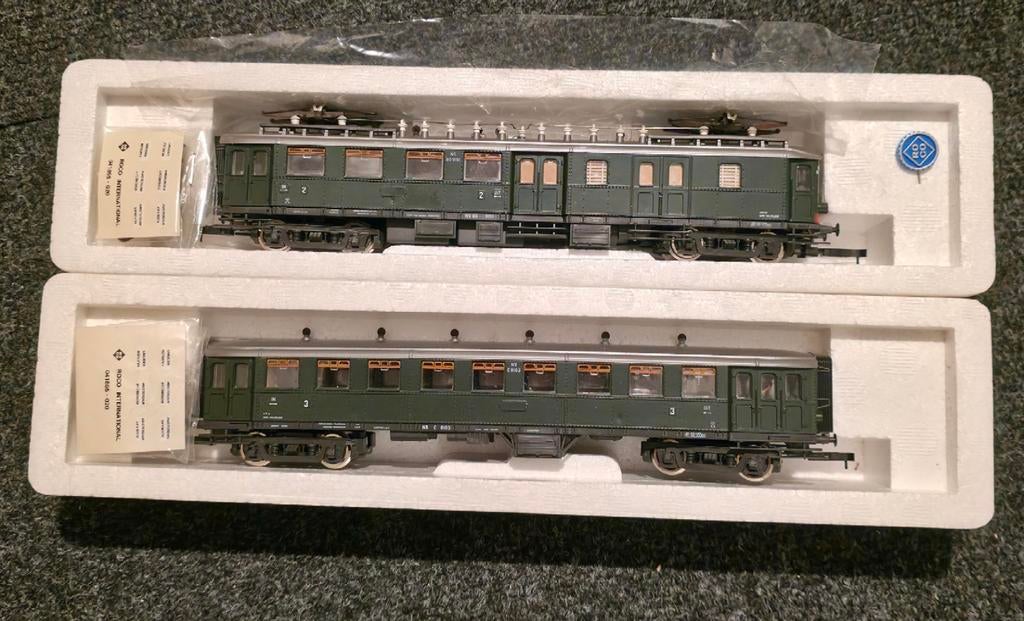 Roco Blokkendoos., Treinset, Gelijkstroom, Analoog, Nieuw