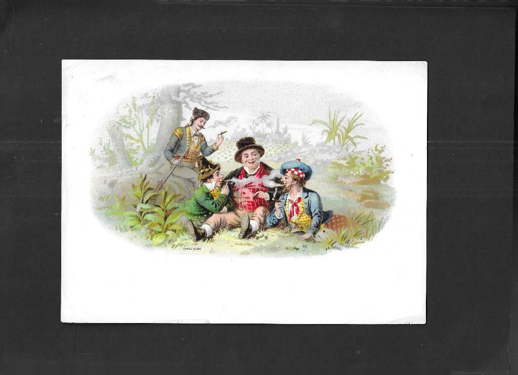 Etiket scan V4742, Ophalen of Verzenden, Gebruikt, Sigarenbandjes