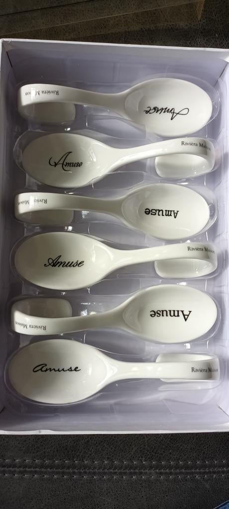 Riviera Maison Amuse Lepels - Nieuw in Doos, Ophalen, Nieuw, Overige materialen, Los bestek