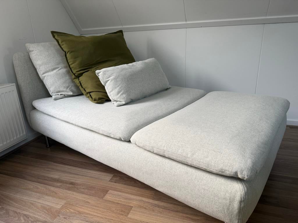 IKEA Soderhamn / Söderhamn chaise longue – Gunnared beige, Ophalen, Eenpersoons, Minder dan 150 cm