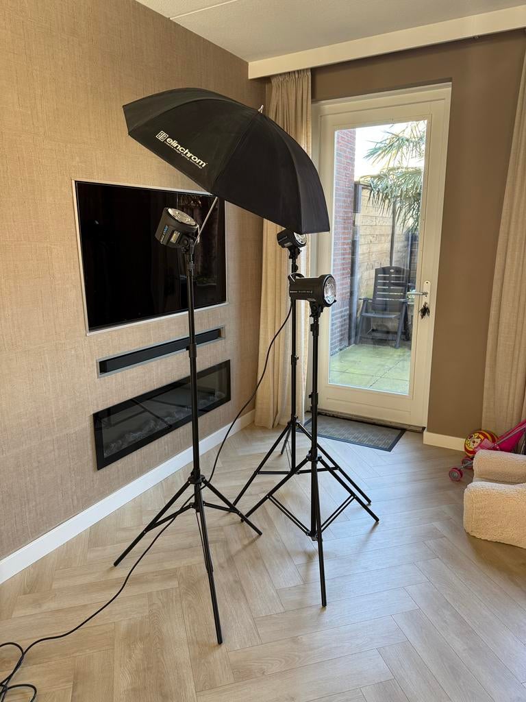 Elinchrom D-Lite RX 4 Studioflitsset - Compleet & Profession, Ophalen of Verzenden, Gebruikt, Overige merken