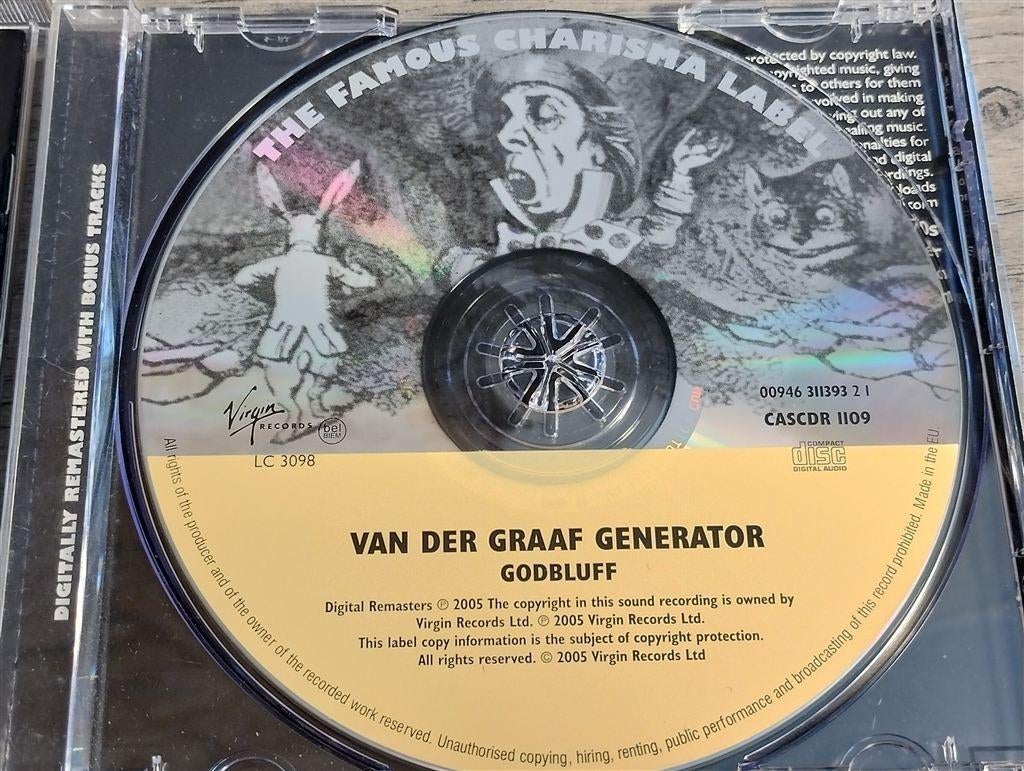 Van Der Graaf Generator - Godbluff [Remastered], Ophalen of Verzenden, Zo goed als nieuw, Poprock