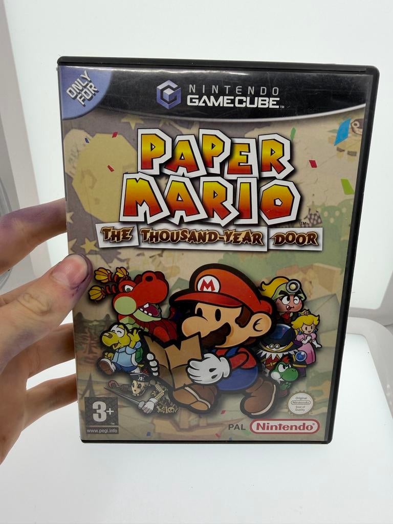 Paper Mario: The Thousand-Year Door - GameCube, Spelcomputers en Games, Games | Nintendo GameCube, Gebruikt, 1 speler, Ophalen of Verzenden