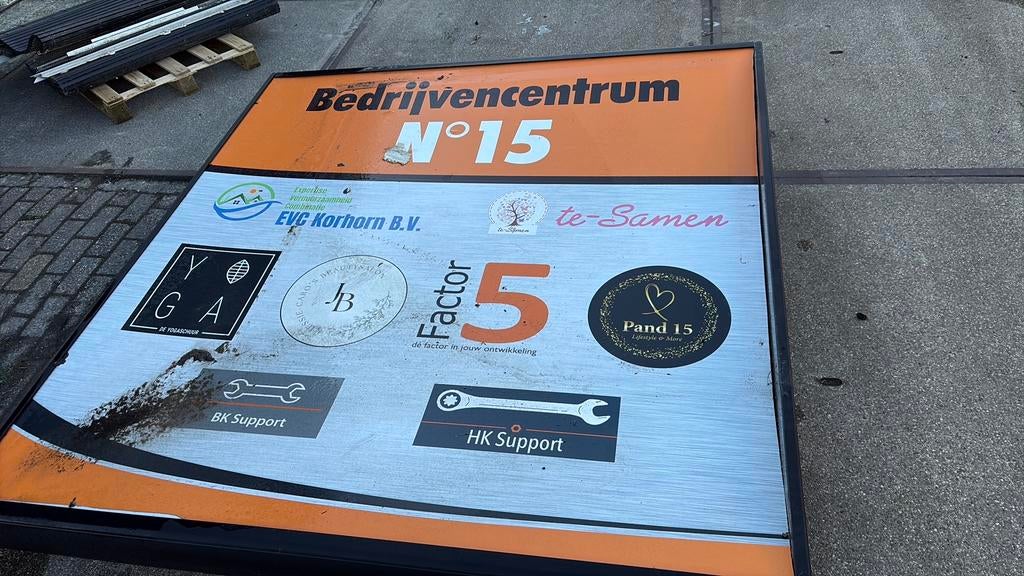 Reclame lichtbak, Ophalen of Verzenden, Gebruikt, Lichtbak of (neon) lamp