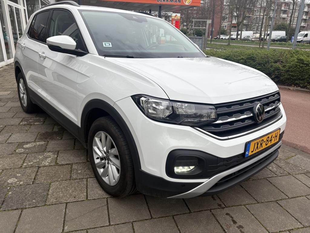 Volkswagen T-Cross 2,5jaar fabrieksgarantie 1.0 TSI Style, Gebruikt, Euro 6, Wit, Bedrijf