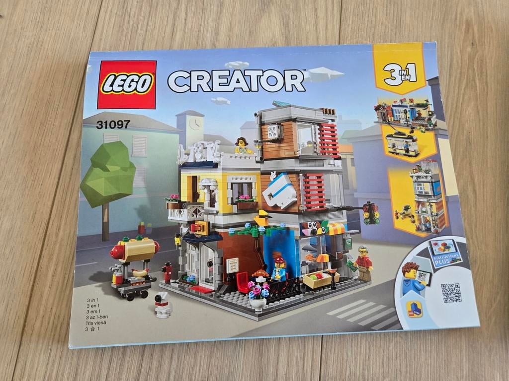 LEGO Creator 31097 Huisdierenwinkel en Café, Ophalen of Verzenden, Gebruikt, Complete set, Lego