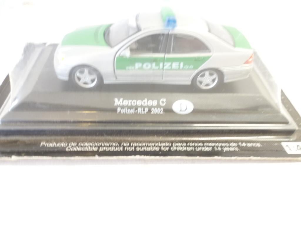 Mercedes C Polizei RLP 2002 Duitse Politie1:43 modelauto, Hobby en Vrije tijd, Modelauto's | 1:43, Ophalen of Verzenden, Nieuw