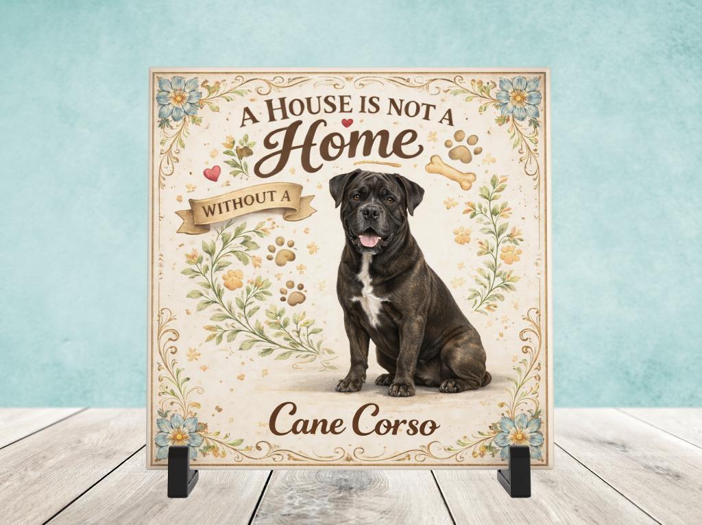 A House is not a Home Without a Cane Corso - Tegel, Verzenden, Nieuw