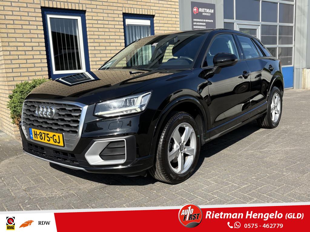Audi Q2 30 TFSI Sport TREKHAAK-NAVI-CRUISE -12 MND MOBILITEI, Gebruikt, Bluetooth, 116 pk, Zwart