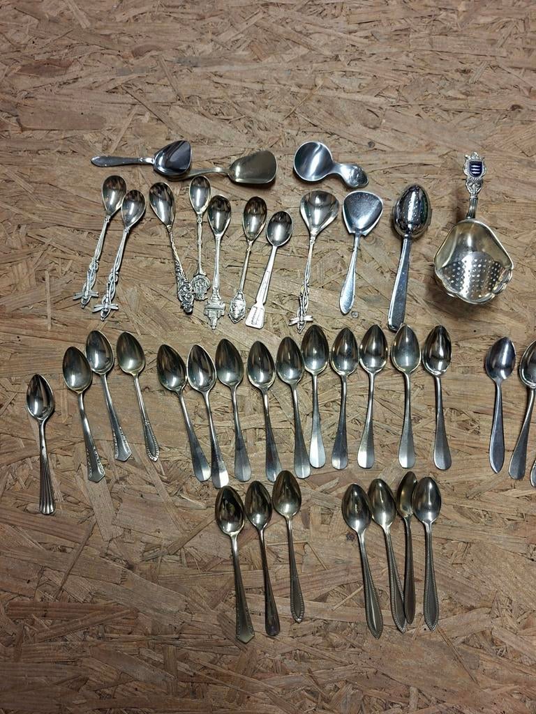 Te koop leuke oude lepeltjes., Antiek en Kunst, Ophalen