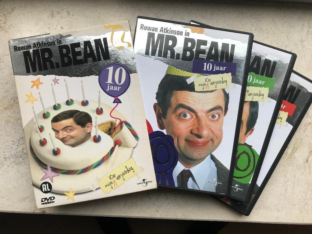 Mr. Bean 10 jaar ( 3 DVD Box ), Actiekomedie, Alle leeftijden, Boxset, Ophalen of Verzenden