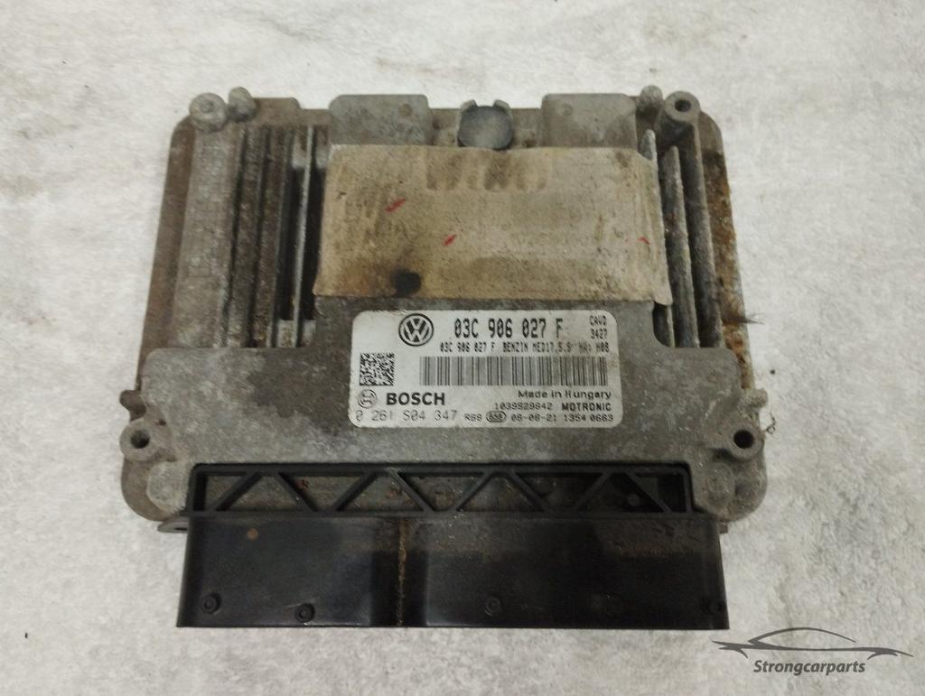 ECU motormanagement Golf 6 03C906027F 1.4 TSI 160pk CAVD, Gebruikt, -, Volkswagen, -