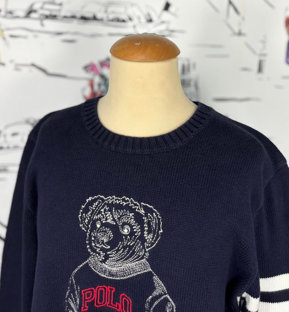 Ralph Lauren trui met beer maat 14-16 (160 cm), Verzenden, Trui of Vest, Ralph Lauren, Ralph Lauren EU