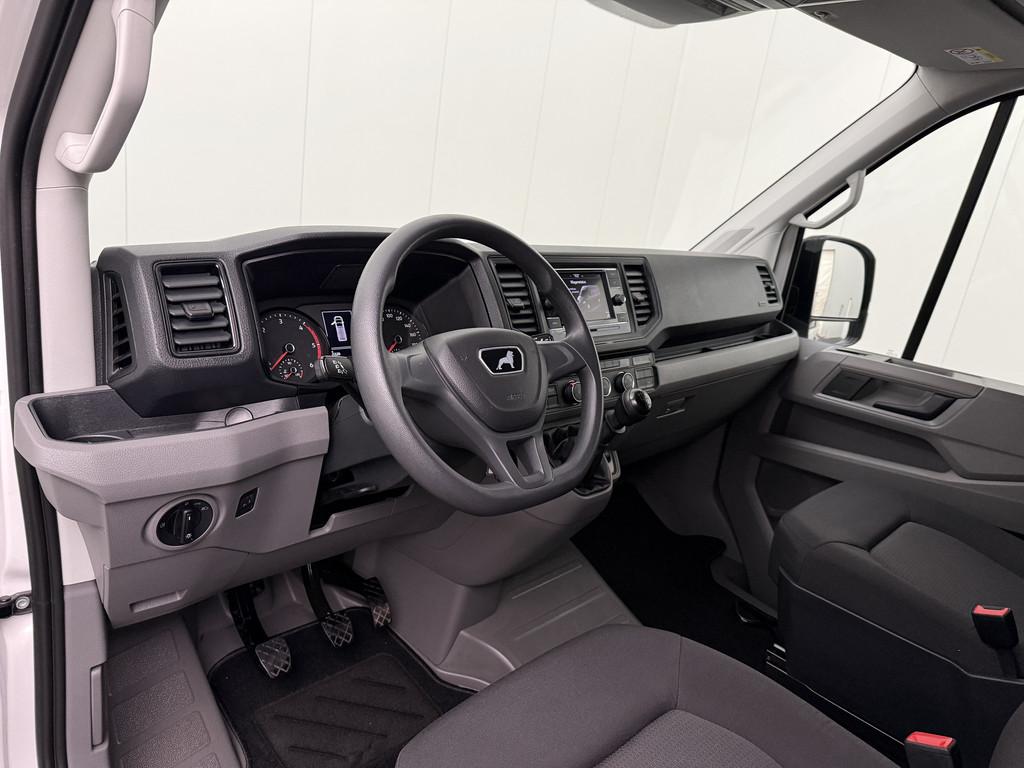 MAN TGE 2.0TDI 140PK L3H3 | Multimedia | Camera | Betimmerin, Stof, Gebruikt, Zwart, MAN