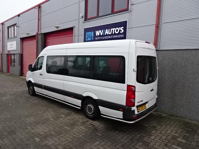Volkswagen Crafter 35 2.0 TDI L3H2 BM 9 pers maxi rolstoelli, Auto's, 13 km/l, Euro 5, Gebruikt, 2000 kg