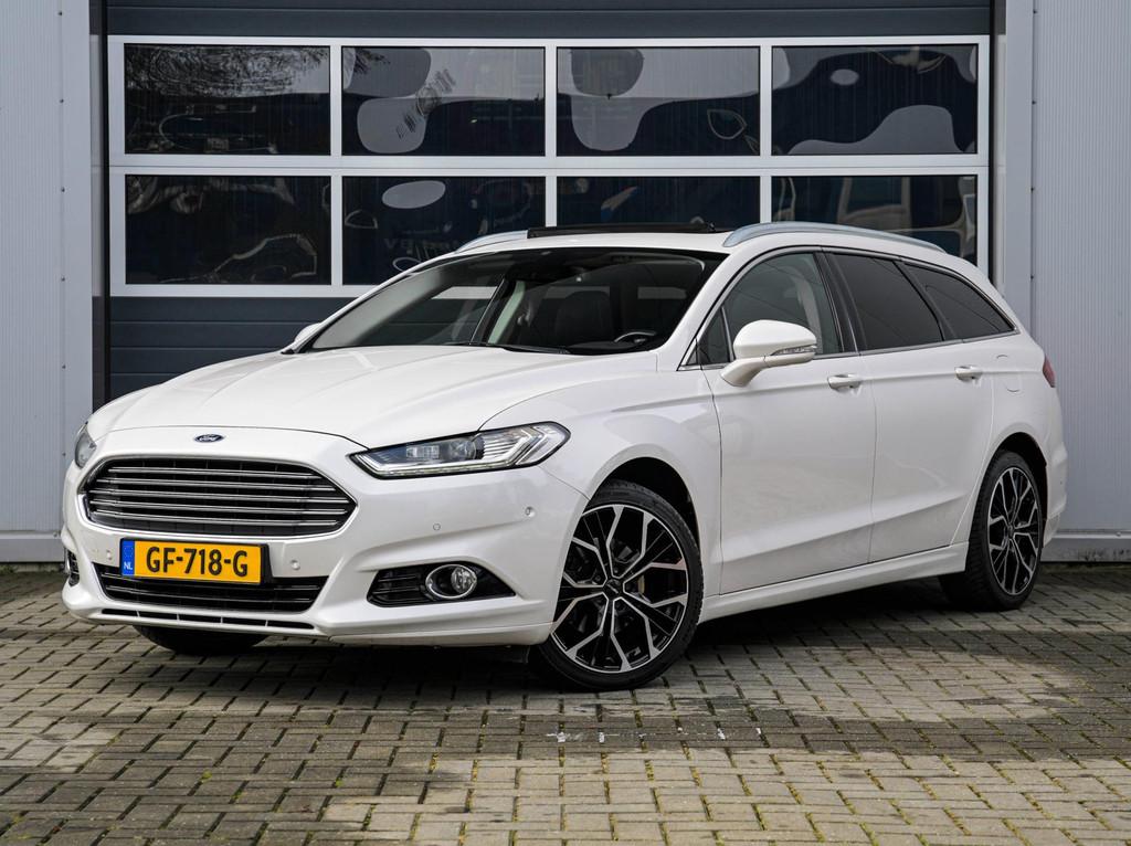 Ford Mondeo Wagon 1.5 Titanium | Panoramadak | Keyless | Ful, Auto's, Ford, Voorwielaandrijving, Stof, 4 cilinders, Wit