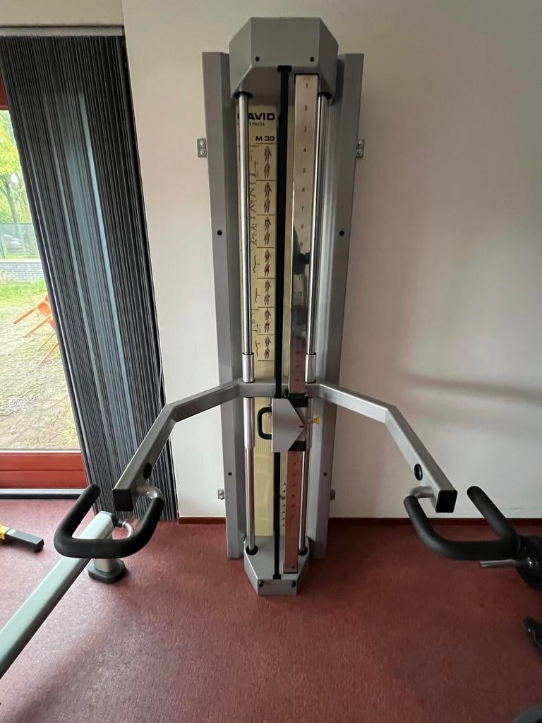 David M30 MultiPress Krachtstation - Professioneel apparaat., Sport en Fitness, Ophalen, Benen, Krachtstation, Zo goed als nieuw