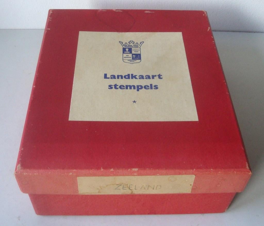 Rubberstempel van de provincie Zeeland, in goede staat, Ophalen of Verzenden