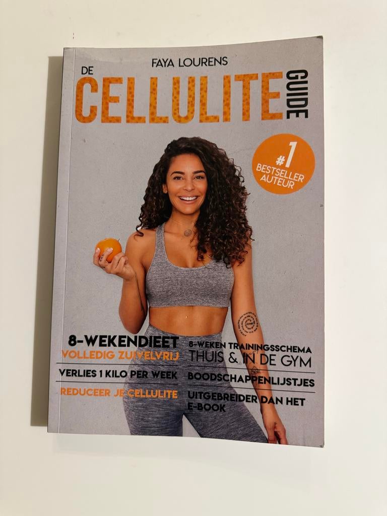 De Cellulite Guide - Faya Lourens, Boeken, Ophalen of Verzenden, Zo goed als nieuw, Gezondheid en Conditie