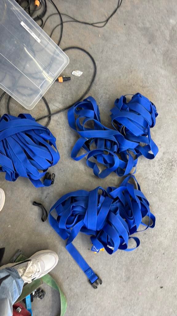 Beachvolleybal belijning 3 stuks €15 per stuk, Ophalen, Zo goed als nieuw, Bal