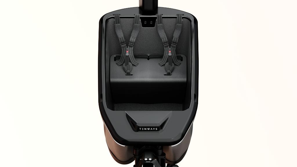 Tenways Cargo 960 Wh - Middenmotor- Enviolo, Overige merken, 4 kinderen of meer, Huif, Nieuw