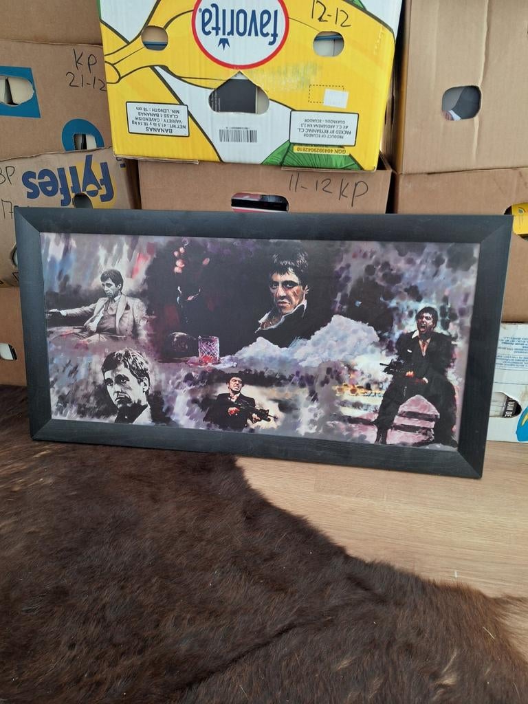 Scarface Wanddecoratie, Antiek en Kunst, Ophalen of Verzenden