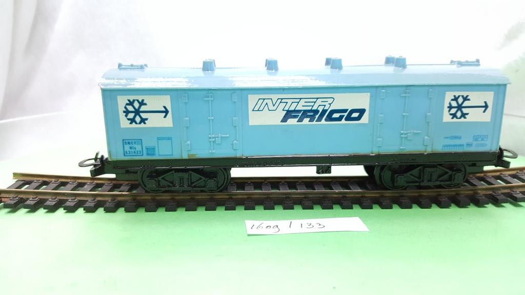 JOUEF H0 6563 SNCF Interfrigo vries / koelwagen 1976, Hobby en Vrije tijd, Modeltreinen | H0, Gelijkstroom, Jouef, Wagon, Ophalen of Verzenden