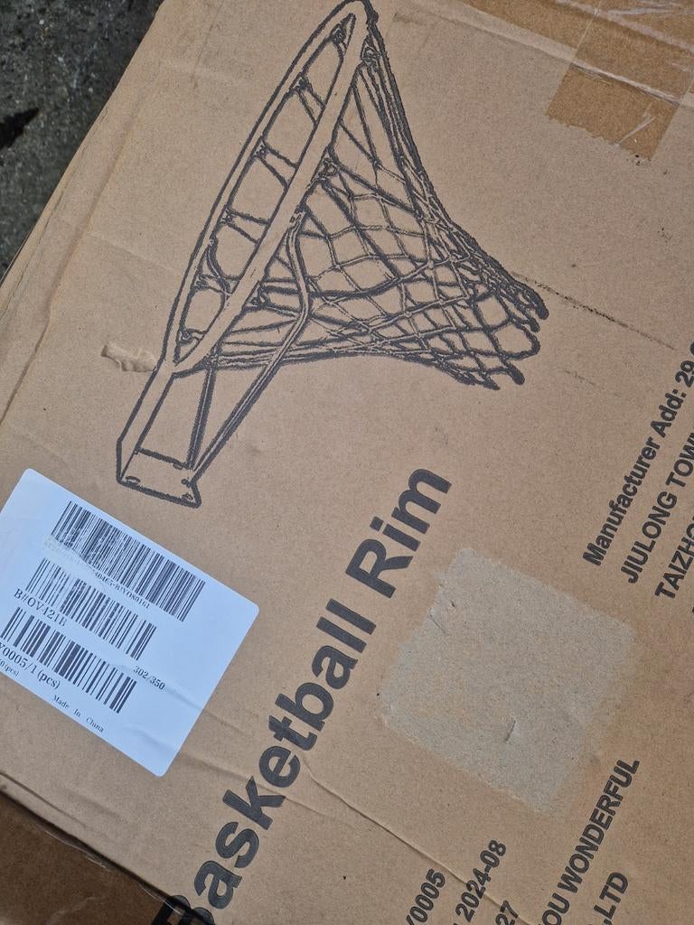2 Nieuwe Basketbal Netten, Sport en Fitness, Basketbal, Ophalen of Verzenden, Nieuw, Ring, Bord of Paal