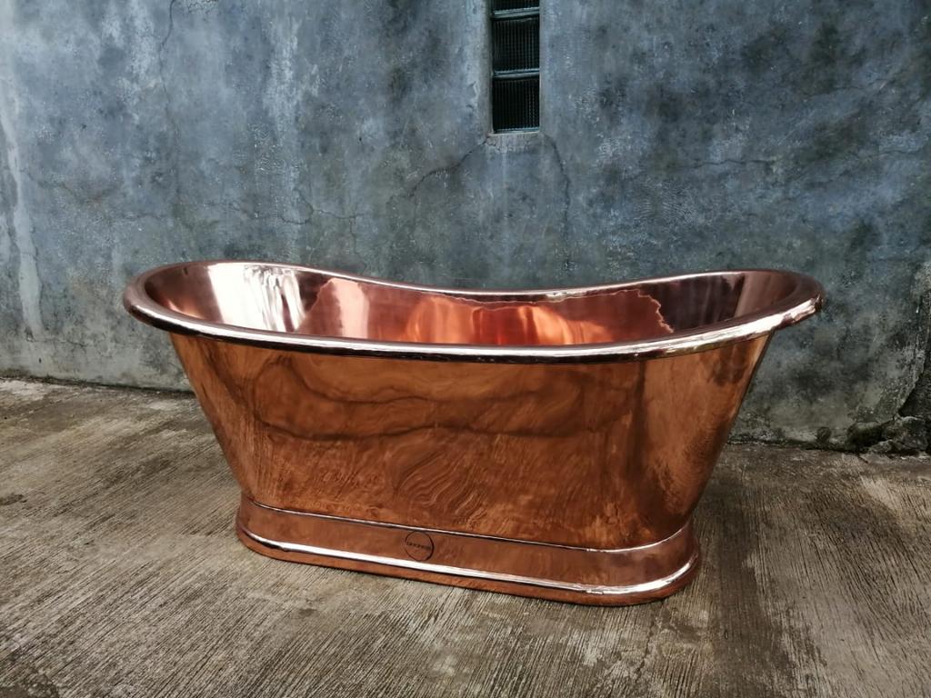 100 % KOPER | KOPEREN I BADEN I BAD I BADKUIP I LIGBAD I, Huis en Inrichting, Badkamer | Badkamermeubels, 75 cm of meer, Overige typen