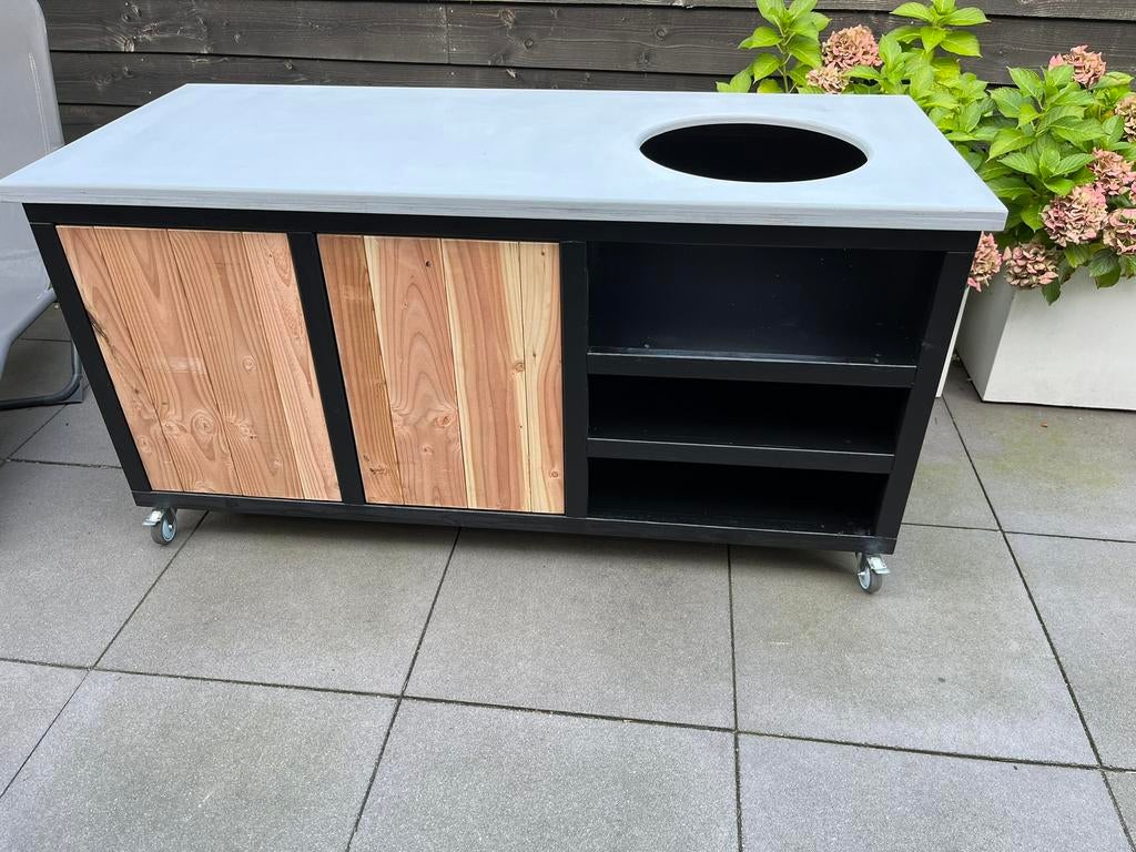 Douglas buitenkeukens, kamado, bbq,kast, Tuin en Terras, Buitenkeukens, Ophalen of Verzenden, Nieuw, Houtskool, Vrijstaand