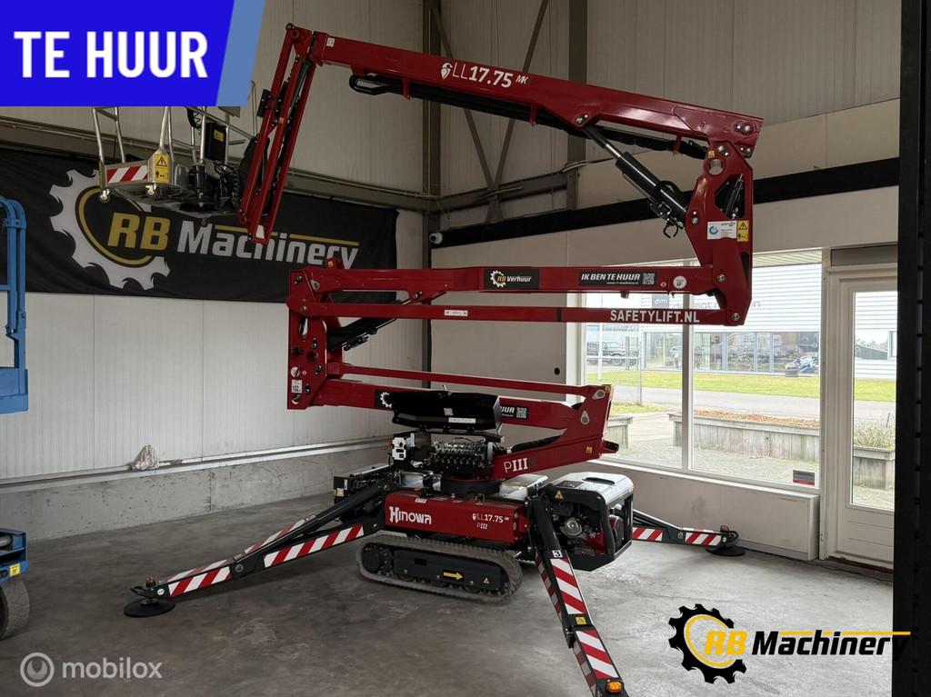 Te huur spinhoogwerker/ telescoophoogwerker