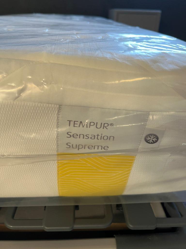 180x200 Elektrische tempur schotelbodems met matrassen, Ophalen, Overige materialen, Eenpersoons, Nieuw