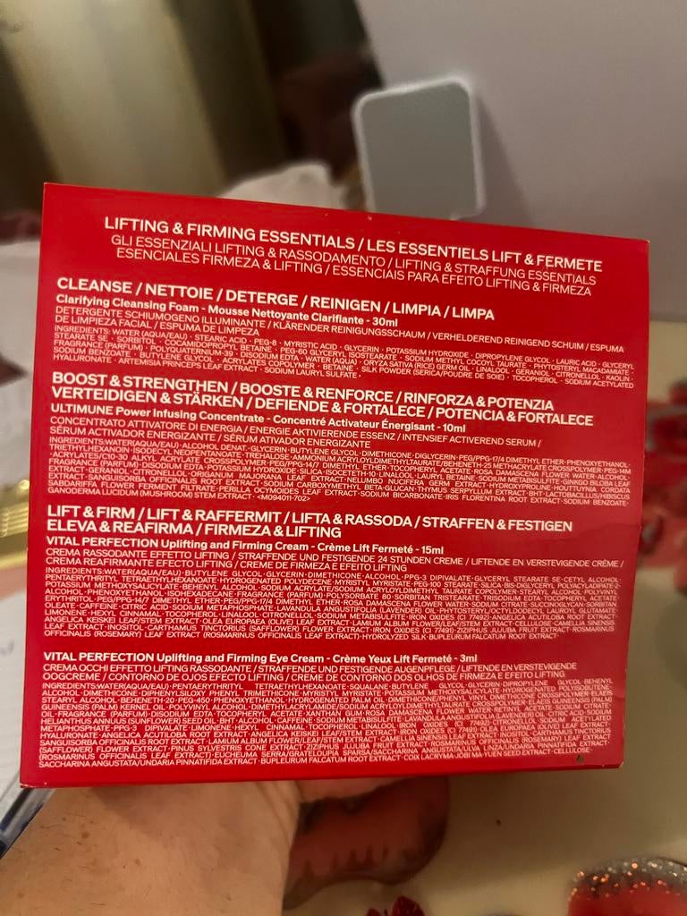 Shiseido Lifting & Firming Essentials Set, Verzenden, Nieuw, Gehele gezicht