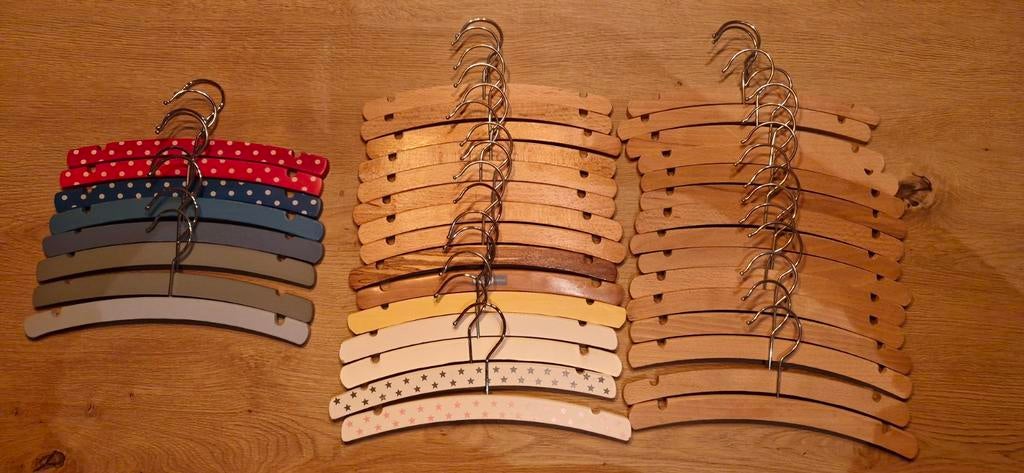 Kledinghangers babykleding hout, Ophalen of Verzenden