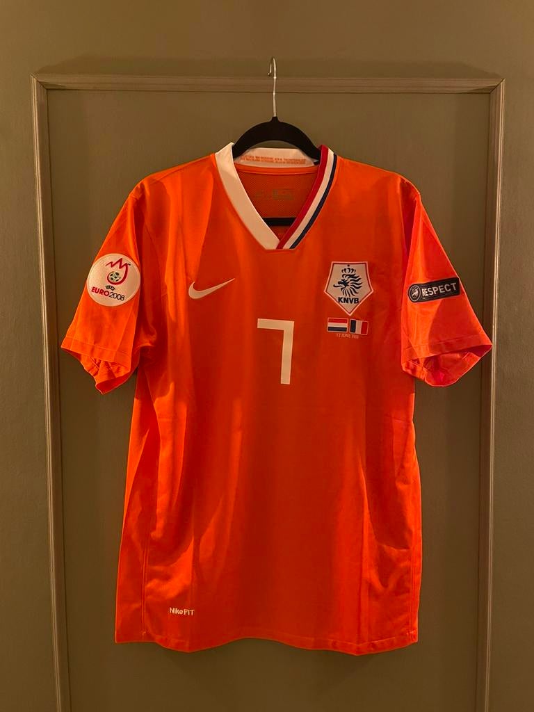 Nederlands elftal shirt 2008 van Persie, Ophalen of Verzenden, Zo goed als nieuw, Shirt